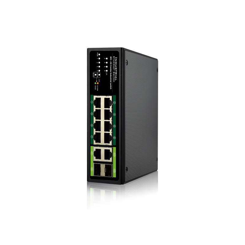 8*10/100Mbps+2G Combo Industrial Switch